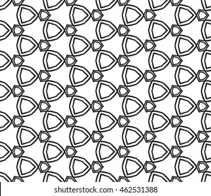 Seamless vector illustration with the image of a polygonal pattern. For the design, printing, wallpaper