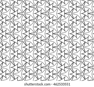 Seamless vector illustration with the image of a polygonal pattern. For the design, printing, wallpaper