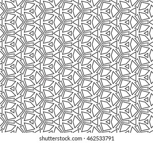 Seamless vector illustration with the image of a polygonal pattern. For the design, printing, wallpaper