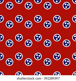 Seamless vector illustration with stars. USA style for various creative projects.
