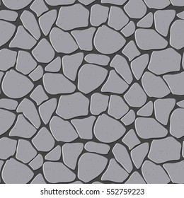 Seamless vector illustration of seamless stone, brick. Which can be used and expanded to any size without loss of quality. Other variations pattern you can find in my portfolio.