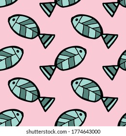 Ilustración vectorial sin foco del estilo tribal del arte Motif azul sobre fondo rosa pastel para hacer muchos tipos de impresión o gráfico textil relacionados aborígenes, mayas, incas, estilo de moda africano