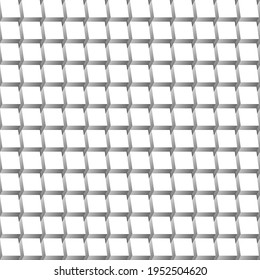 Seamless Vector Illustration of Wall Tiles.  White Texture.