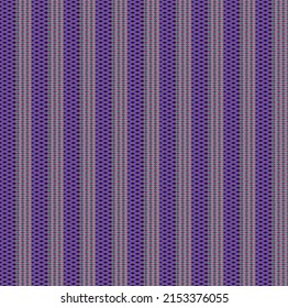 Seamless, Vector Image of Colored Stripes of Purple Hue, Arranged in An Order That Creates A Spotty Background. Possible Applications in Design and Textiles