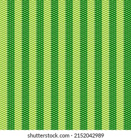 Seamless, Vector Image of Colored Strips of Green Hue, Arranged in An Order That Creates A Spotty Background. Possible Applications in Design and Textiles