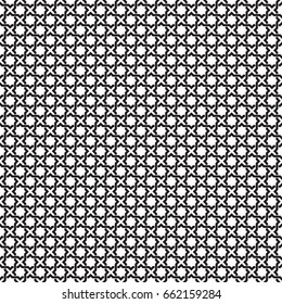 Seamless vector interwoven trellis pattern