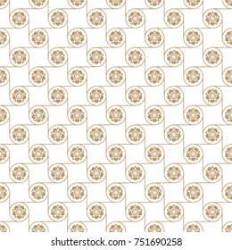 seamless vector japanese traditional geometric pale pattern design with flower symbols.design for textile, packaging, covers