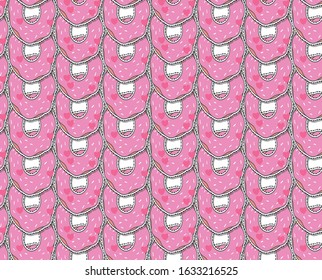 seamless vector kids pattern baby