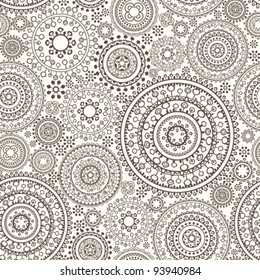 Seamless vector lace