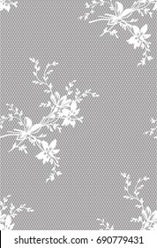 Seamless Vector Lace Pattern