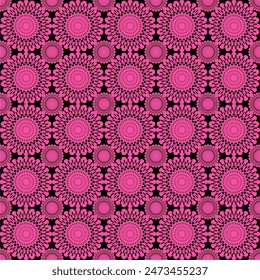 Seamless vector lace pattern decorative print for wallpaper, textile, paper, gifts beautiful background 