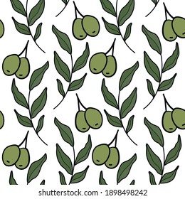 seamless vector leaf patterns with olive. Colourful leaves on yellow backgrounds. Feminine elegant natural botanical textures. Summer, spring, autumn colours. For print, wrapping paper, web.