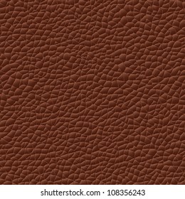 seamless vector leather texture brown background pattern
