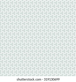 Seamless vector light blue and white ornament. Modern stylish geometric pattern with repeating elements