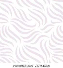 Seamless vector light purple nature patterned background