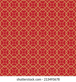 seamless vector lines pattern geometric red background