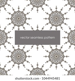 Seamless vector mandala pattern