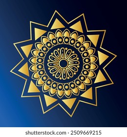 Seamless vector mandala pattern design for background.