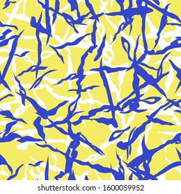 Seamless vector multicolor abstract pattern. Chaotic elements background. For fabric, textile, design, cover, wrapping. 10 eps.