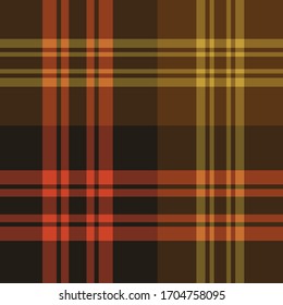 Seamless vector multicolor tartan pattern. Plaid background. Classic fashion wool pattern. For fabric, textile, wrapping, cover etc.