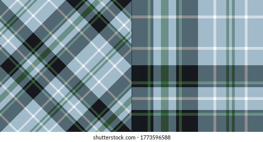 Patrón tartán multicolor vectorial sin foco. Colocar fondo. Diseño para tela, cubierta, textil, envoltura.