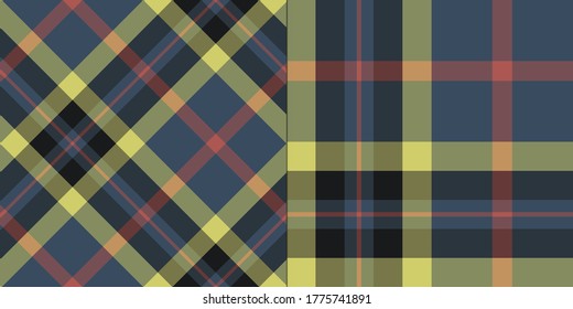 Seamless vector multicolor turquoise tartan pattern. Plaid background. Classic fashion ornate pattern. For fabric, textile, wrapping etc.