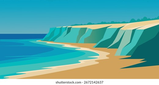 Fondo de pantalla de fondo de la naturaleza del Vector inconsútil