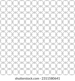 Seamless vector ornament in arabian style. Geometric abstract light background. Grill with pattern for wallpapers and backgrounds