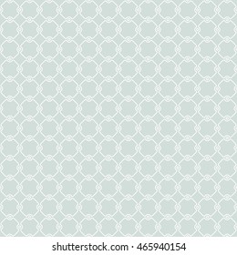 Seamless vector ornament in arabian style. Pattern for wallpapers and backgrounds. Light blue and white pattern