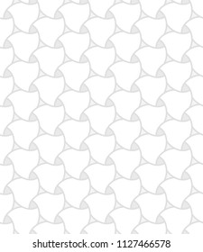Seamless vector ornament. Modern background. Geometric modern light pattern