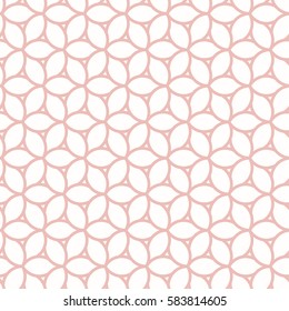 Seamless vector ornament. Modern background. Geometric pattern with repeating elements