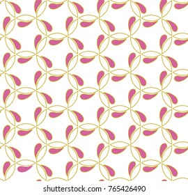Seamless vector ornament. Modern background. Geometric modern pattern