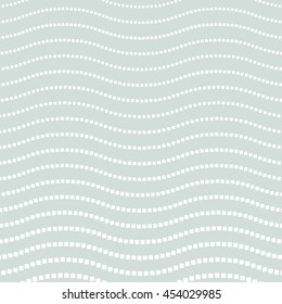 Seamless vector ornament. Modern geometric pattern with square elements. Light blue and white pattern