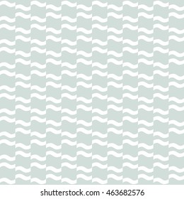 Seamless vector ornament. Modern geometric pattern with repeating elements. Light blue and white pattern