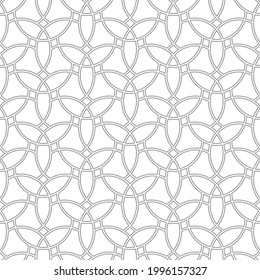 Ornamento vectorial sin foco. Fondo claro moderno. Patrón geométrico moderno