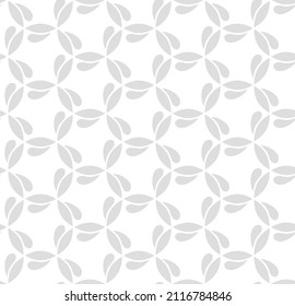 Ornamento vectorial sin foco. Moderno fondo gris claro y blanco ondulado. Patrón geométrico moderno