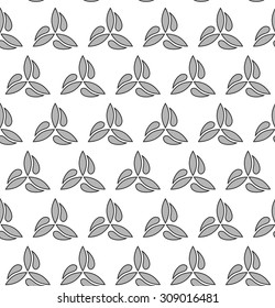 Seamless vector ornament. Modern stylish geometric pattern with repeating elements