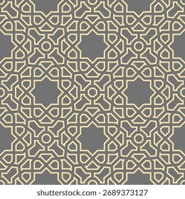 Nahtloses Vektorornament. Moderner wellenförmiger Hintergrund. Geometrisches modernes Muster