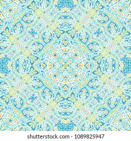 Seamless vector ornament, oriental style