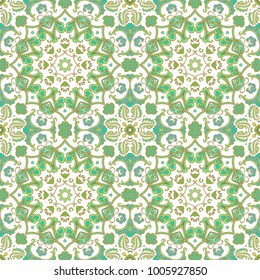 Seamless vector ornamental background