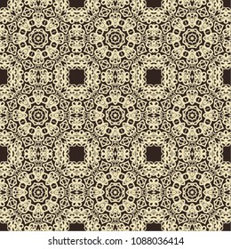 Seamless vector ornamental background