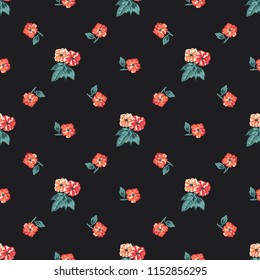 Seamless vector ornamental floral pattern. Background for printing on paper, wallpaper, covers, textiles, fabrics, for decoration, decoupage, scrapbooking and other
