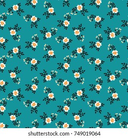 Seamless vector ornamental floral pattern. Background for printing on paper, wallpaper, covers, textiles, fabrics, for decoration, decoupage, scrapbooking and other