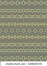 Seamless vector ornamental texture,   oriental, medieval style 