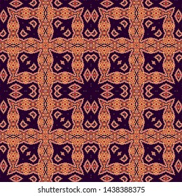 Seamless vector ornamental texture,    oriental, medieval style