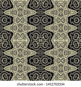 Seamless vector ornamental texture,   oriental, medieval style