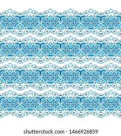 Seamless vector ornamental texture,   oriental, medieval style