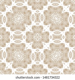 Seamless vector ornamental texture,   oriental, medieval style