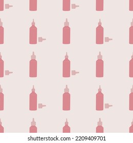 Seamless vector paper glue pattern. Stylish office item background for fabric, textile, cover etc.