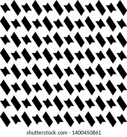 Seamless vector. Parallelograms, figures ornament. Geometric backdrop. Quadrangles, hexagons pattern. Polygons wallpaper. Digital paper, textile print, web designing, abstract background